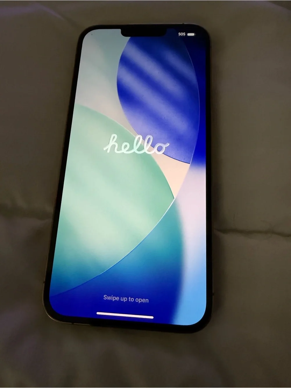 Apple iPhone13  Blue with Dual Rear Cameras